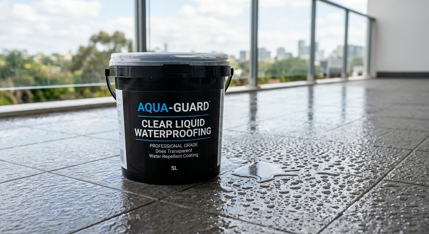 BauGlanz AQUACLEAR Şeffaf Su Yalıtımı
